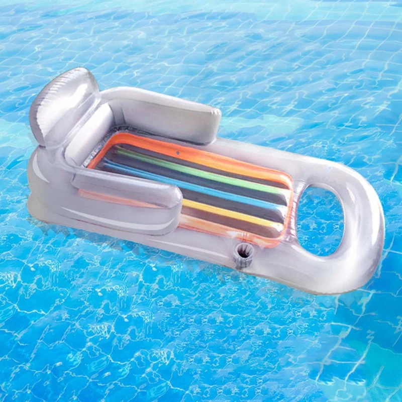 Надувной матрас для пляжа Плавающий Матрас плавающая кровать отдыха водных