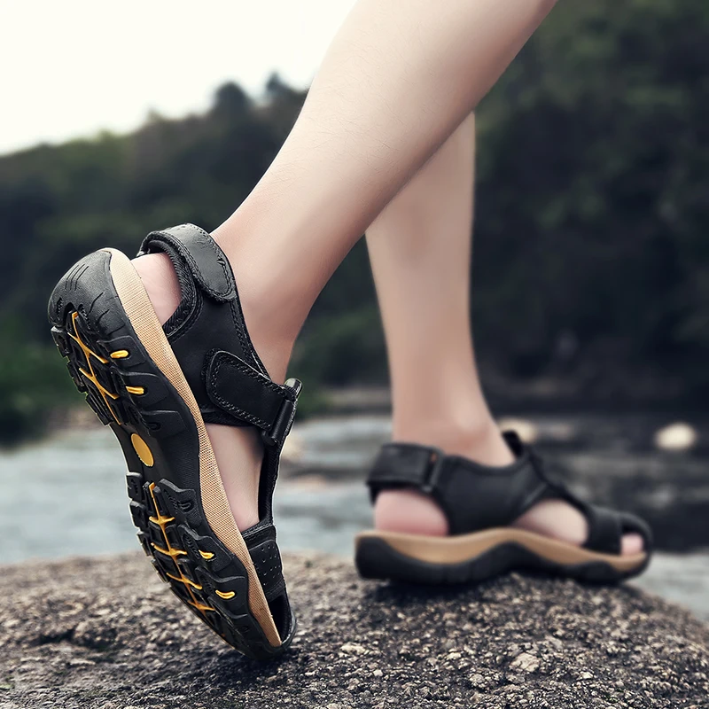 

Summer Work Shoes Summer 2020 Men Zapatillas Verano Shoes Man Sandals 2019 Men's Sneakers Slippers Zapato Hombre Comfort