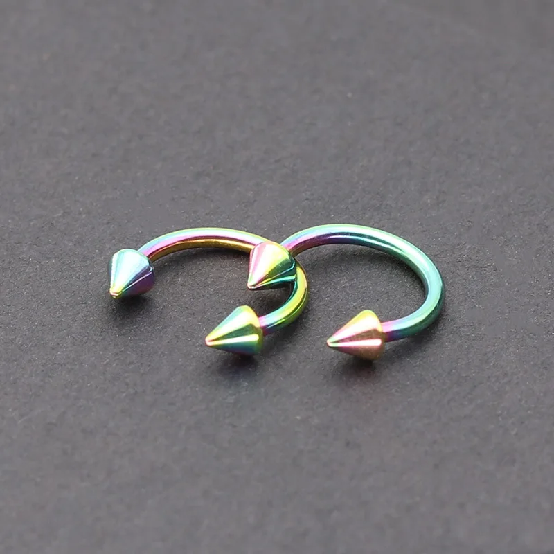 

Stainless Steel Nose Stud C-shape Lip Ring Hoop Ring Nasal Septum False Nose Clip Ear Piercing Nose Ring Septum Piercing Jewelry