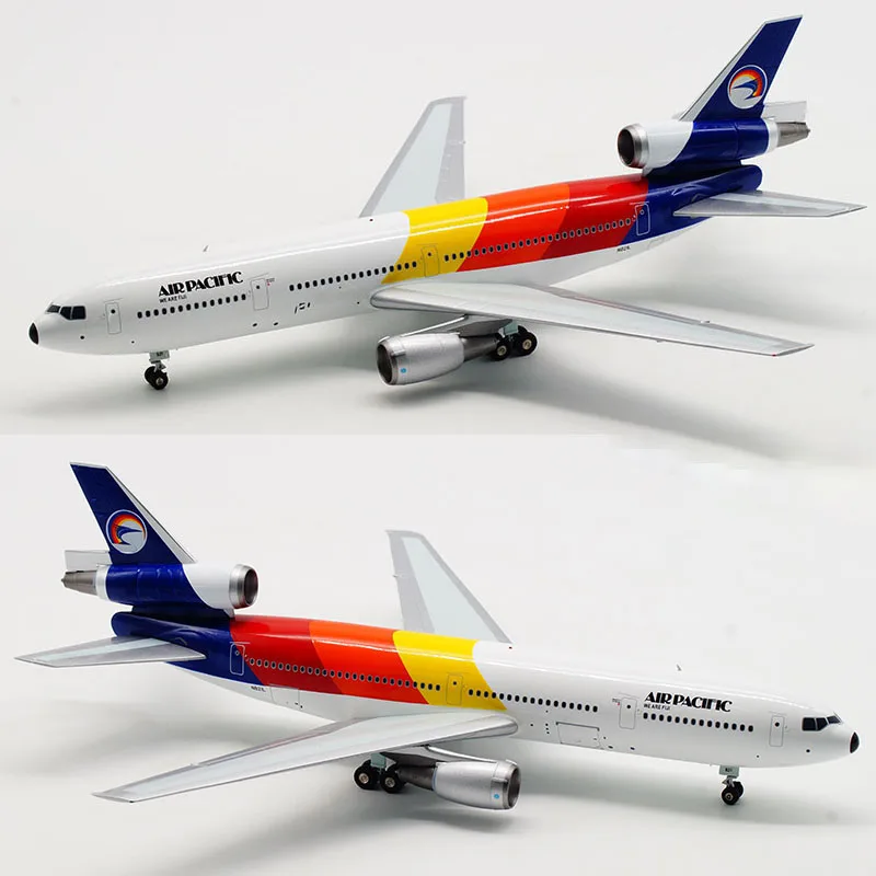 

1:200 Scale Fiji Airways DC-10-30 Airlines Model with Base Alloy Aircraft For Collectible Souvenir Show Gift Toys