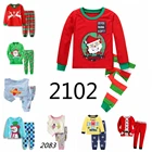 Рождественский пижамный комплект, детская Весенняя пижама с длинным рукавом для детей, пижама для мальчиков, одежда для сна для маленьких девочек, пижамы, одежда для сна