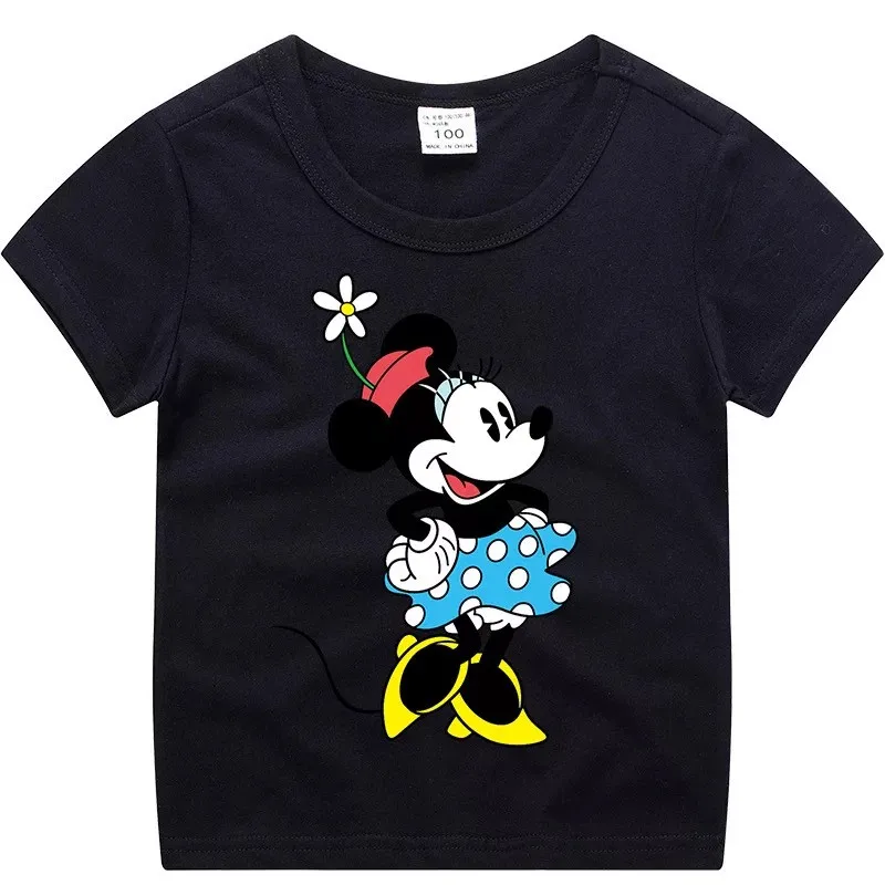 Лидер продаж летняя модная футболка с принтом для мальчиков и девочек