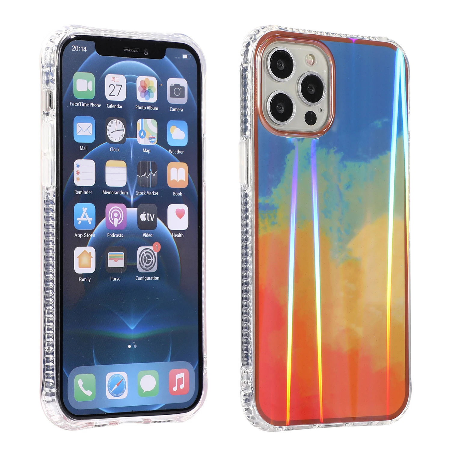 

Phone Case For iPhone 7 8 SE 2020 PLUS X XS XR MAX 13 11 PRO 12 MINI Fashion Lrregular Color Shockproof Protection Back Cover