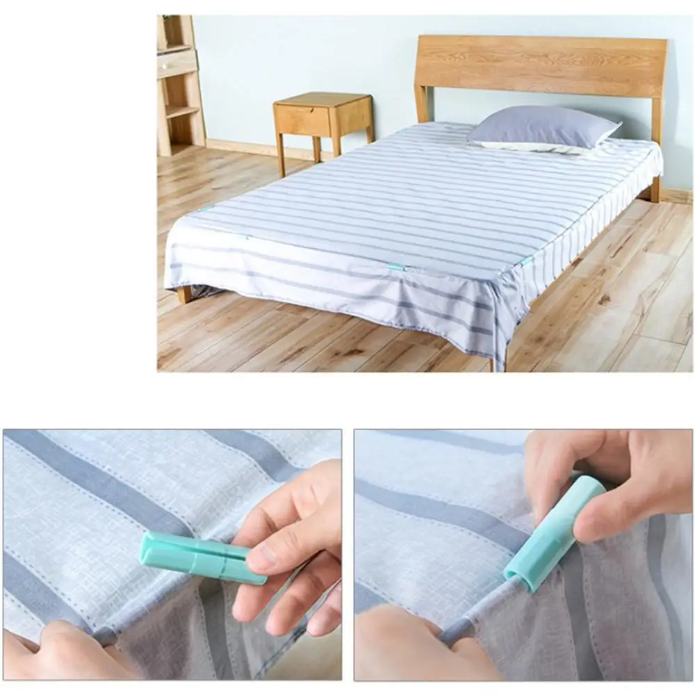 Зажимы для простыни 10 шт. держатели зажимы крепления покрывала матраса