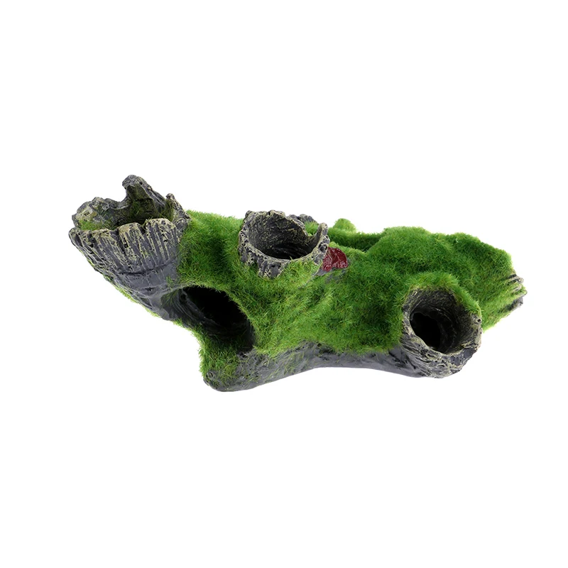 

Aquarium Decoration Mountain View Aquarium Tree House for Fish Tank Resin Ornament Cave Landscaping Aquarium Decor Accessories