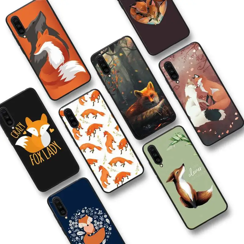 

Anime Funny Foxs Lovely Cute Phone Case For Xiaomi mi9 mi8 F1 9SE 10lite note10lite Mi8lite xiaomi mi 5x