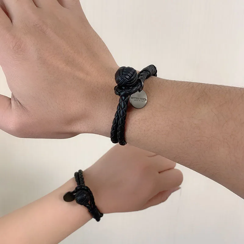 

2021 Fashion Jewelry Genuine Leather Bracelet For Women And Men The Best Gift Free Shipping