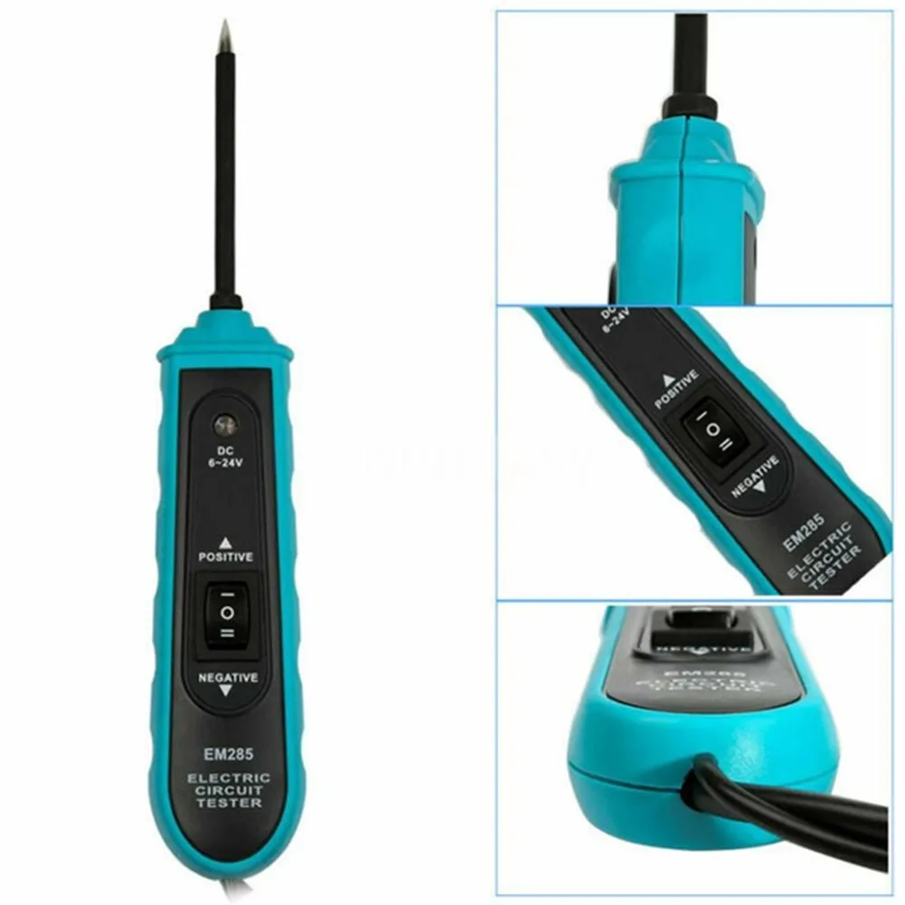 

Crocodile Circuit Tester DC 6~24V Flexi Extension Plastic Power Probe Probe