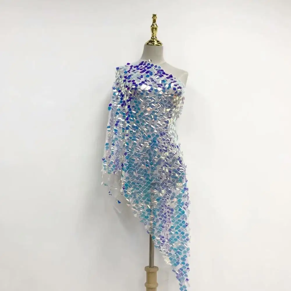 2020 Высококачественная кружевная ткань с блестками модная африканская