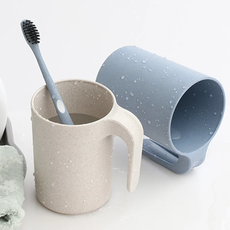 10 шт./компл. чашка для зубной щетки простая одноцветная круглая пара полоскания