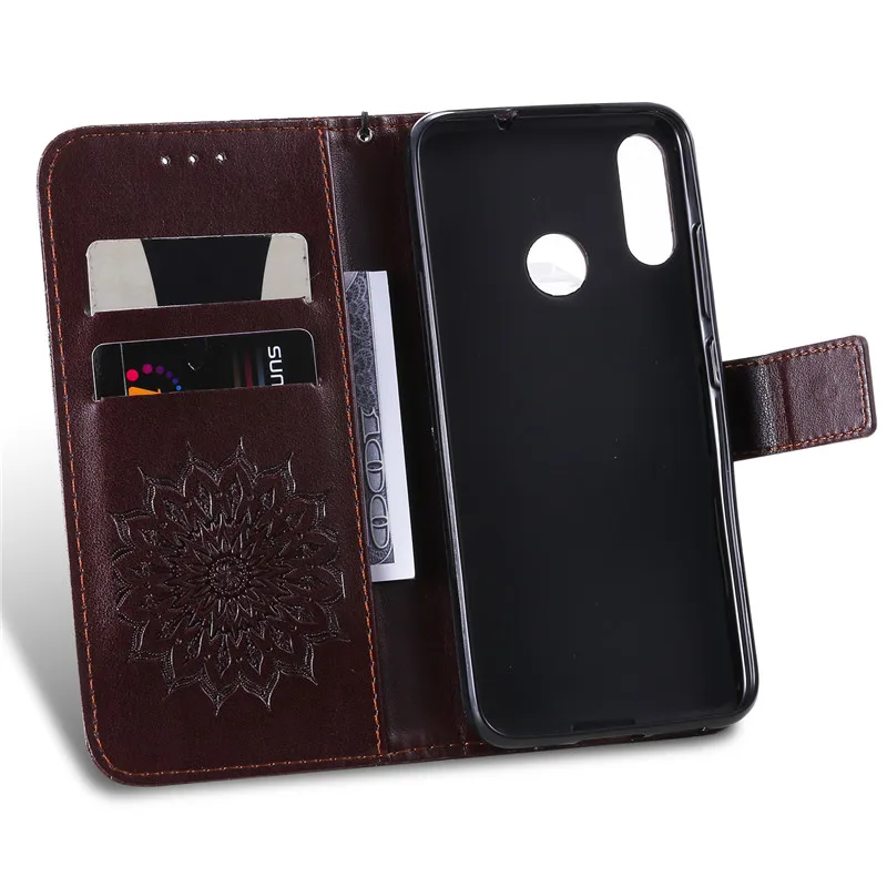 Чехол wekays для Motorola Moto E6 Plus, кожаный чехол-подставка с цветочным рисунком для Motorola E6 Plus, чехол-накладка