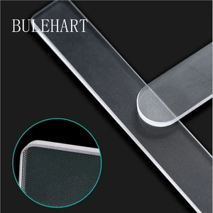 Профессиональная нано стеклянная пилка для ногтей прозрачная шлифовальная Полировка Шлифовка ногтей маникюр баф для ногтей