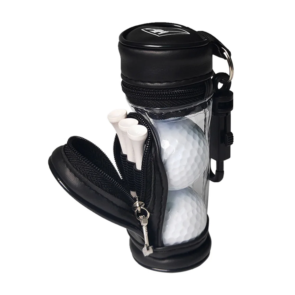 

Golf Pouch Bag Case Golf Balls and Tees Pouch Bag Storage Case Holder with 3 Balls and 3 Tees Set Golf accessories storage Bags
