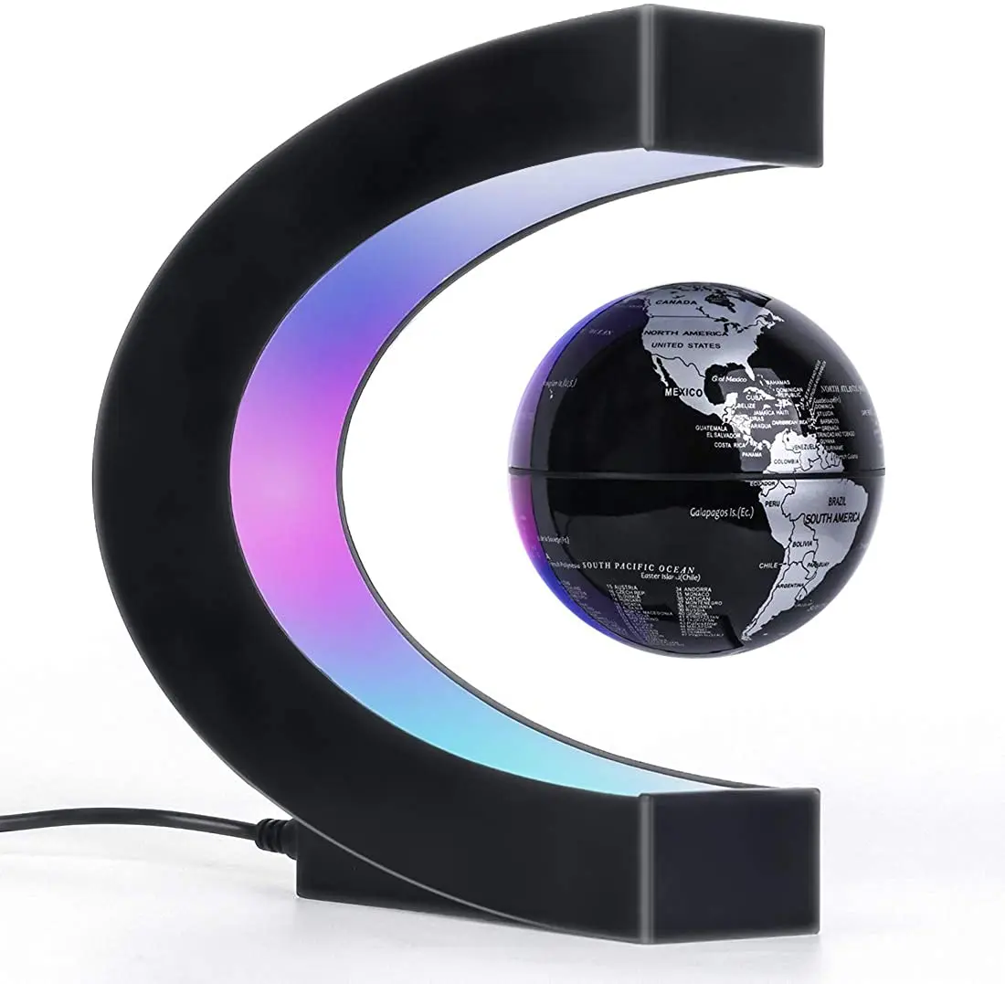 

Magnetic Levitation Floating Globe, Unique Dad Birthday Gift, Home Office Decor for Men/Boss/Teacher, Cool Tech Gifts for Men