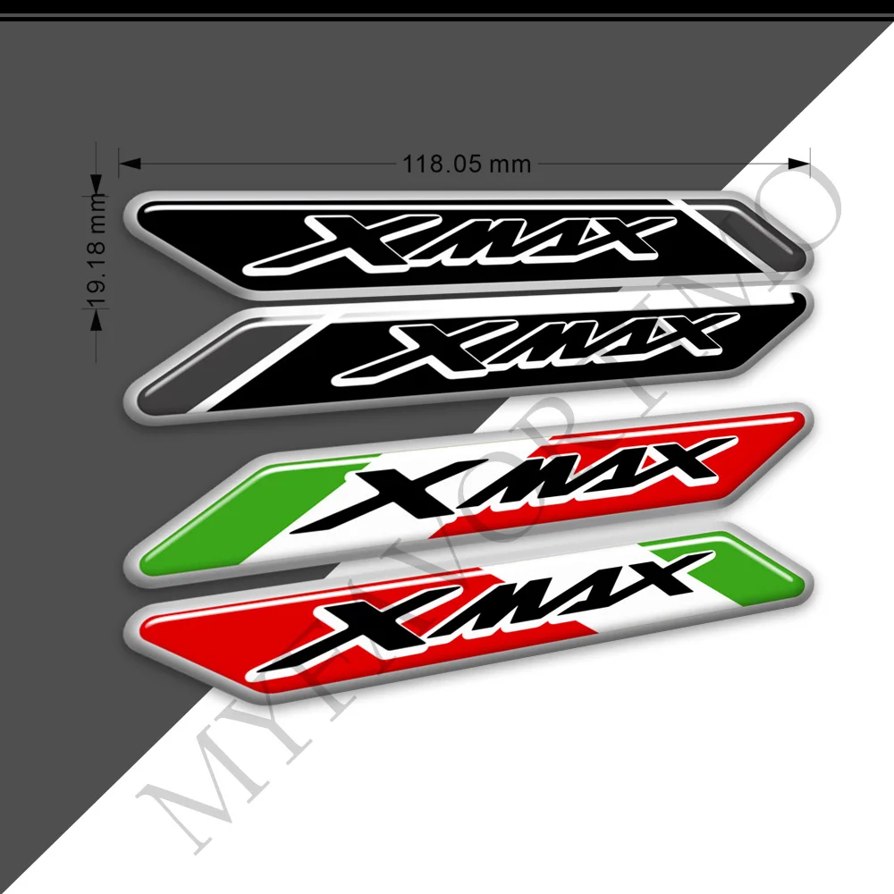 Наклейки на мотоцикл с эмблемой значок логотипом Yamaha X-MAX XMAX X MAX 125 250 300 400 3D |