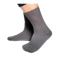 winter thick socks for men gray color cotton business fetish collection high quality brand male formal socks