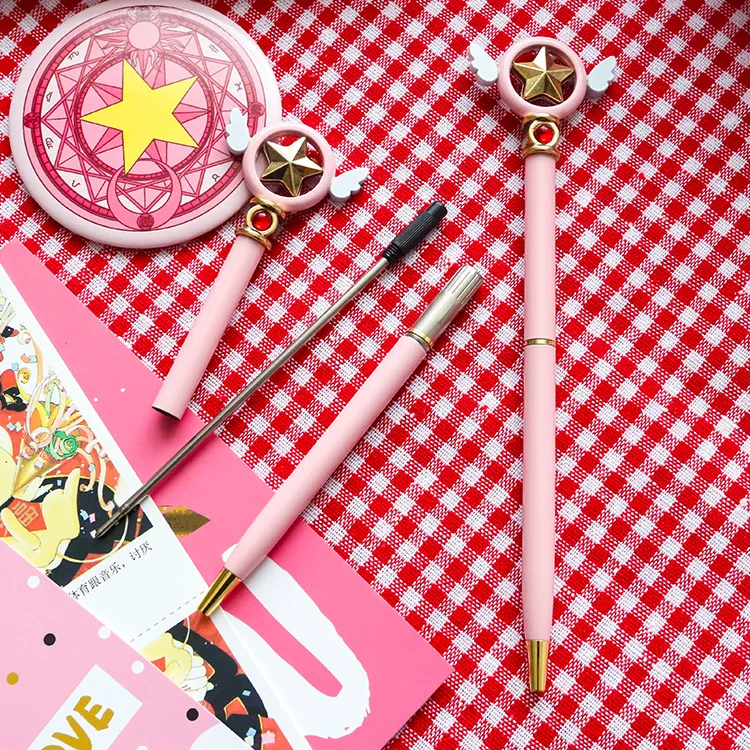 1 шт. Чехол для карт Сакура розовая луна звезда волшебная палочка экшн фигурка