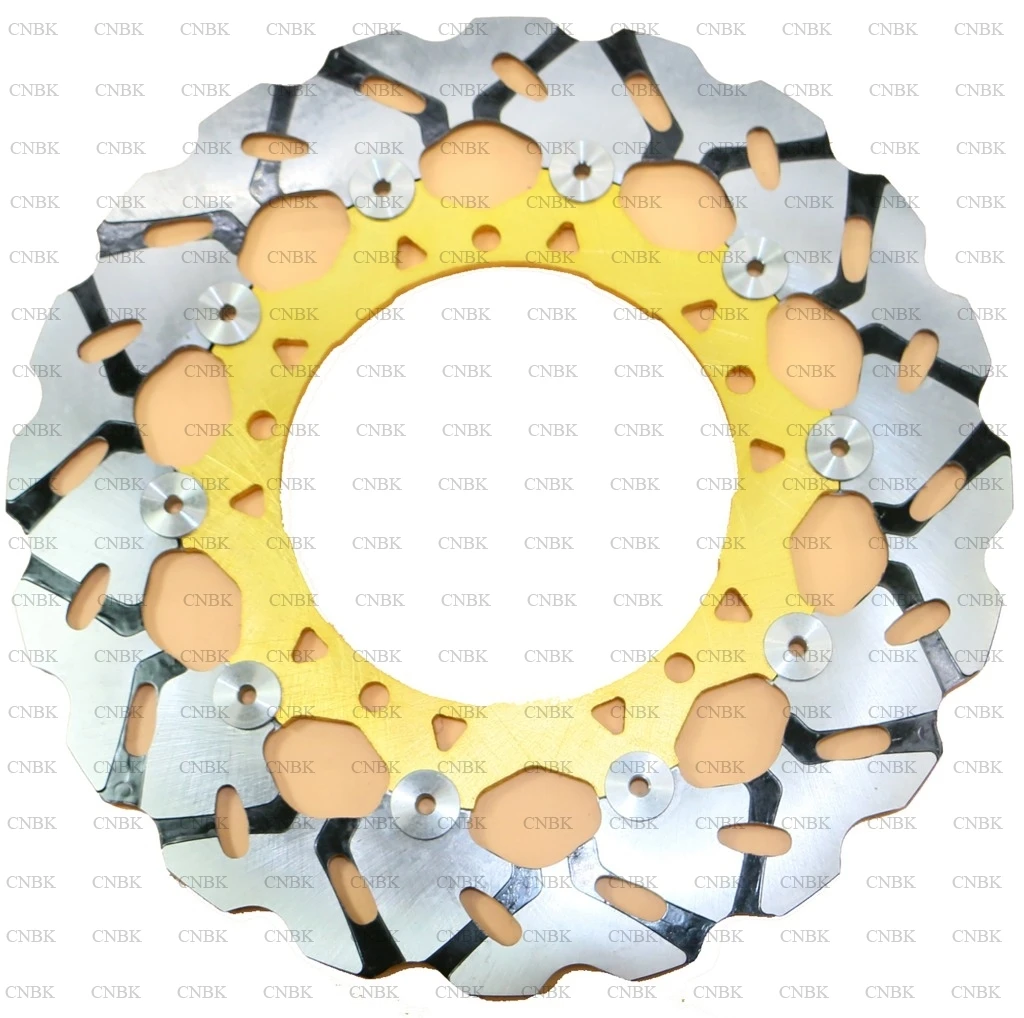 Передний дисковый тормозной ротор 298 мм для YAMAHA FZ 6 S Fazer ABS 2 piston Cal FZ6S FZ6 2004 2009 2008 2007