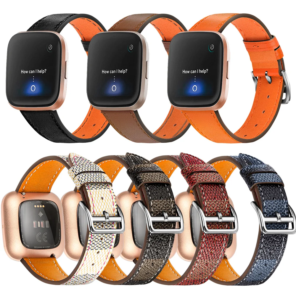 

Кожаный ремешок на запястье для Fitbit Versa 2, Браслет для Fitbit Versa Lite, браслет на запястье для Fitbit Versa, аксессуары для занятий спортом