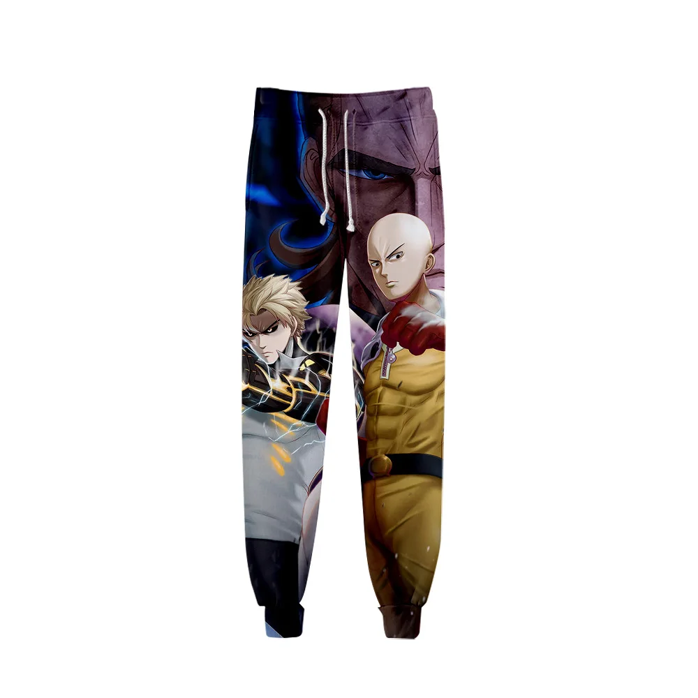 

Cool Anime One Punch Man 3D Printed Fashion Sweatpants Jogger Pants Streetwear Harajuku Slim Kpop Men/Women Warm Pants Trousers