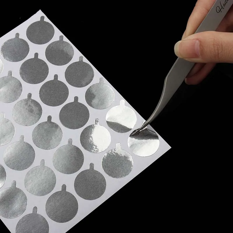 300 шт. Одноразовые Клей для ресниц держатель Фольга паллет наращивание клеевые