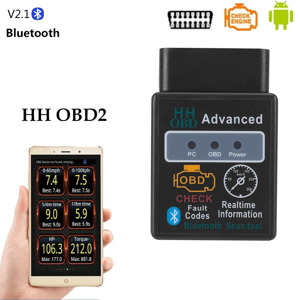 OBD2 Диагностический Doctor Torque ELM327 HH OBD считыватель кодов для Peugeot 206307308 208 3008 4008 5008 207 407