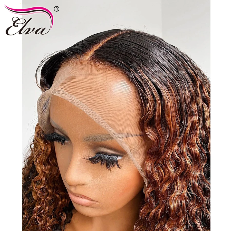 Парик с глубокой волной 13x 6 парики из человеческих волос на сетке спереди для