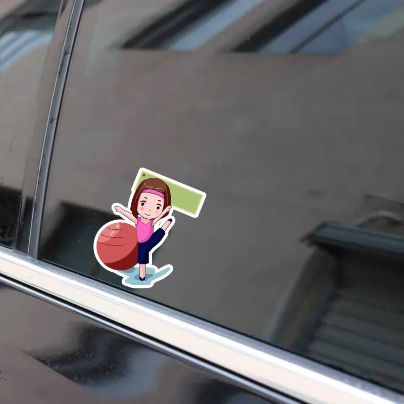 Ebdeckle Мода йога фитнес для Авто/бампер/окно/настенные наклейки DIY Декор CT6120 |