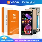 6,67 ''Оригинальный игровой ЖК-дисплей для Xiaomi Redmi K40, сенсорная панель, экран с дигитайзером в сборе для redmi k40 Game Edition, дисплей