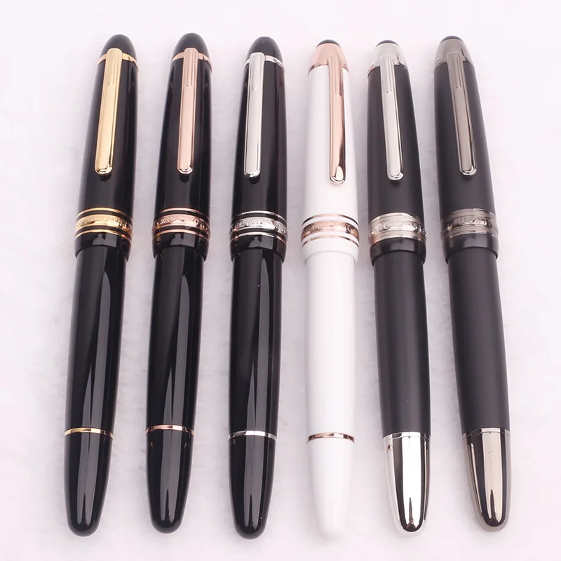 Классическая Ручка MB Meister 149 гелевая шариковая ручка роскошные черные каучуковые