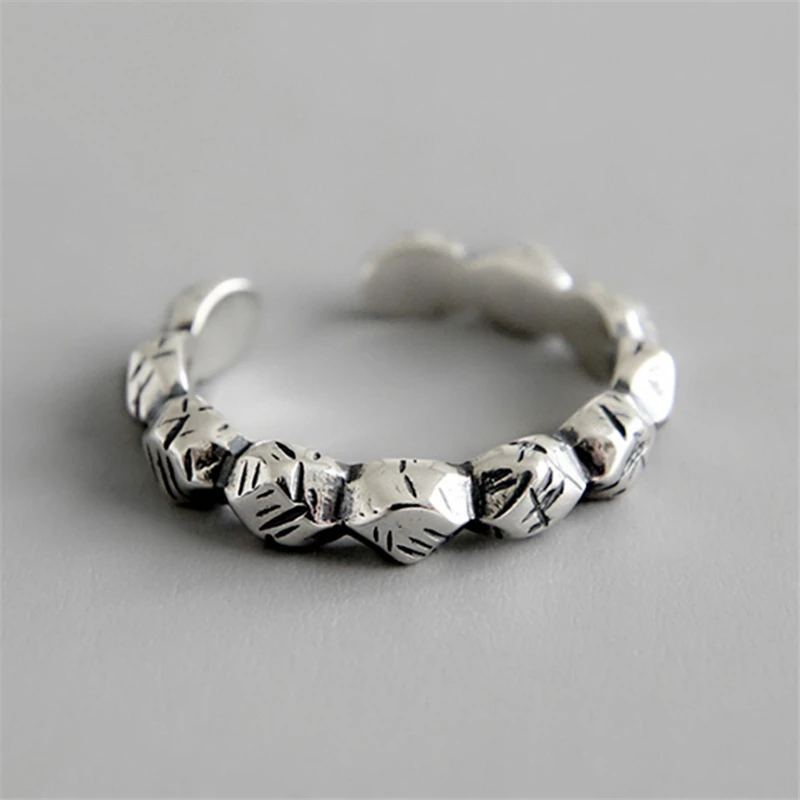 Женское кольцо в стиле панк изящное Винтажное неправильной геометрической формы