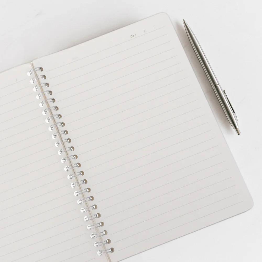 

4pcs Students Notepad Coil Notepad Student Diary Book Portable Notebook