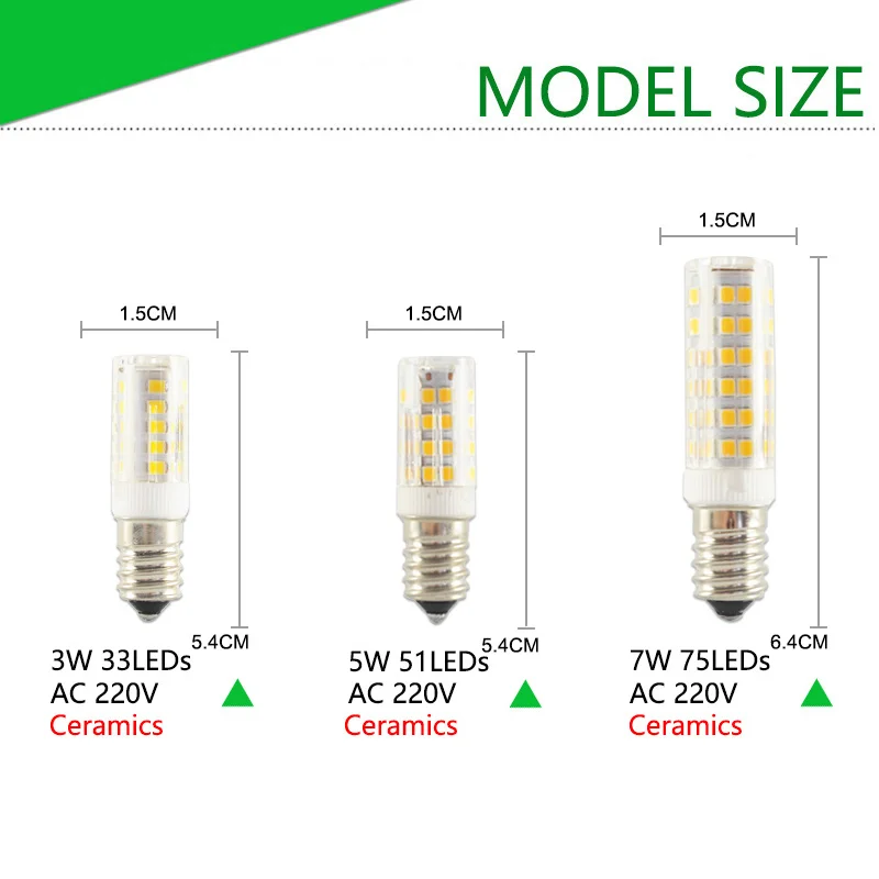 Без мерцания затемнения Керамика светодиодный G4 светильник G9 E14 лампы 220V AC DC 12V 3