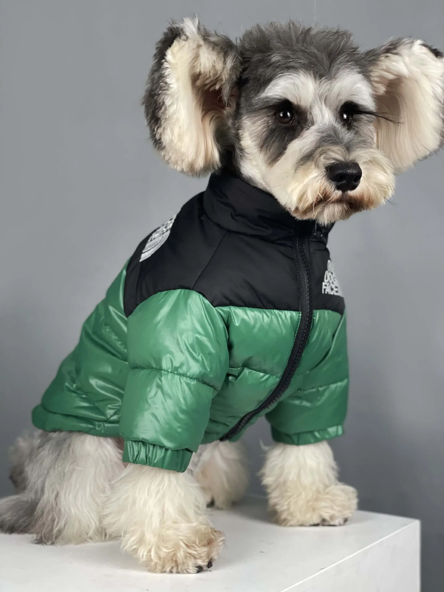 

The Dog Face Pet Clothes Dog Polyester Down Jacket Winter Dog Vest Padded Warm And Windproof Dog Jacket Small Medium Pets S-2XL