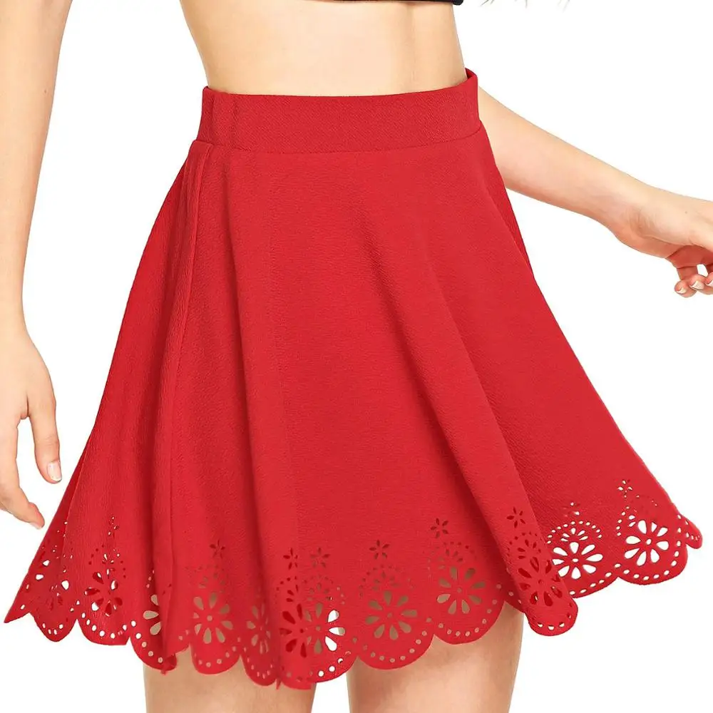 Женская плиссированная мини-юбка Милая Короткая юбка с высокой талией