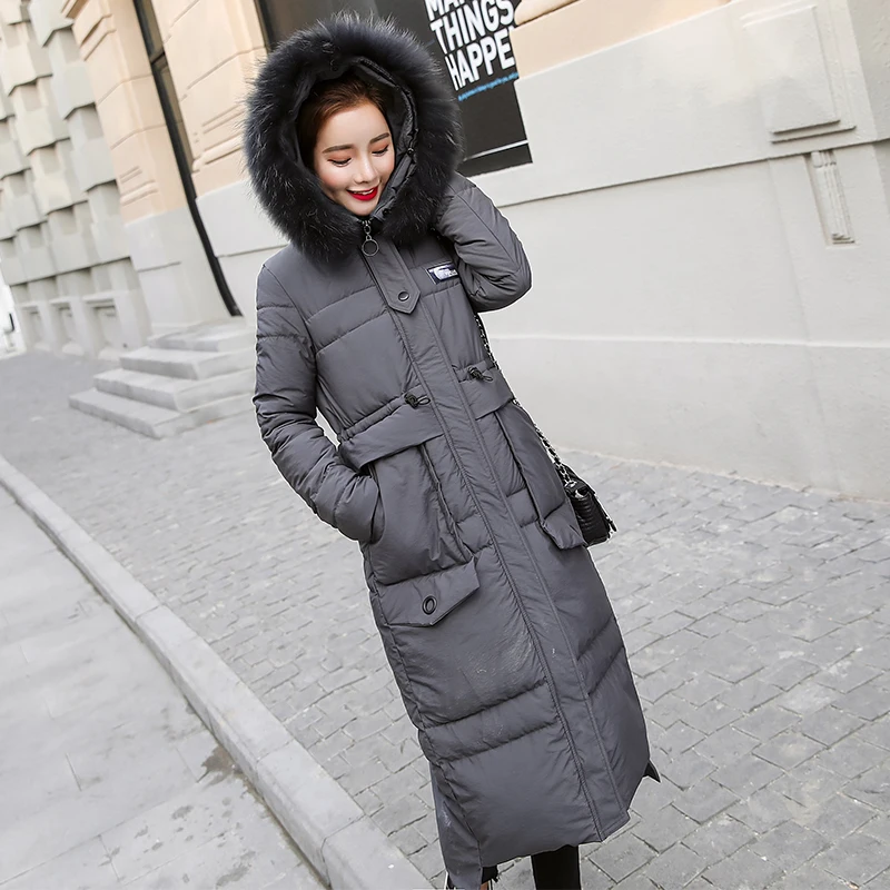 Зимние женские куртки с подкладкой 2020 пальто большим меховым воротником верхняя