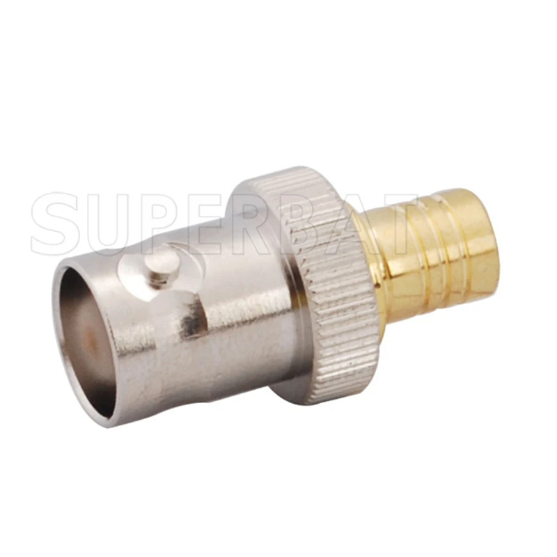 Superbat SMB BNC адаптер штекер к разъему прямой RF коаксиальный разъем|plug adapter connector|plug