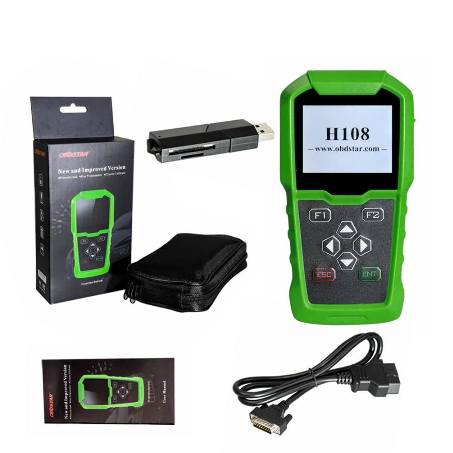 Программист OBDSTAR H108 PSA поддерживает все Утерянные ключи/для чтения pin-кода/калибровки кластера