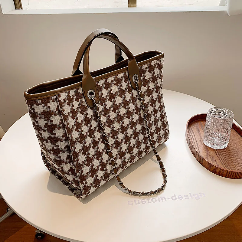 

Toposhine Women Shopping Bag Female Big Shoulder Bag High Capacity Handbag Reusable Totes Fashion Travel Hand Bag Factory Sale