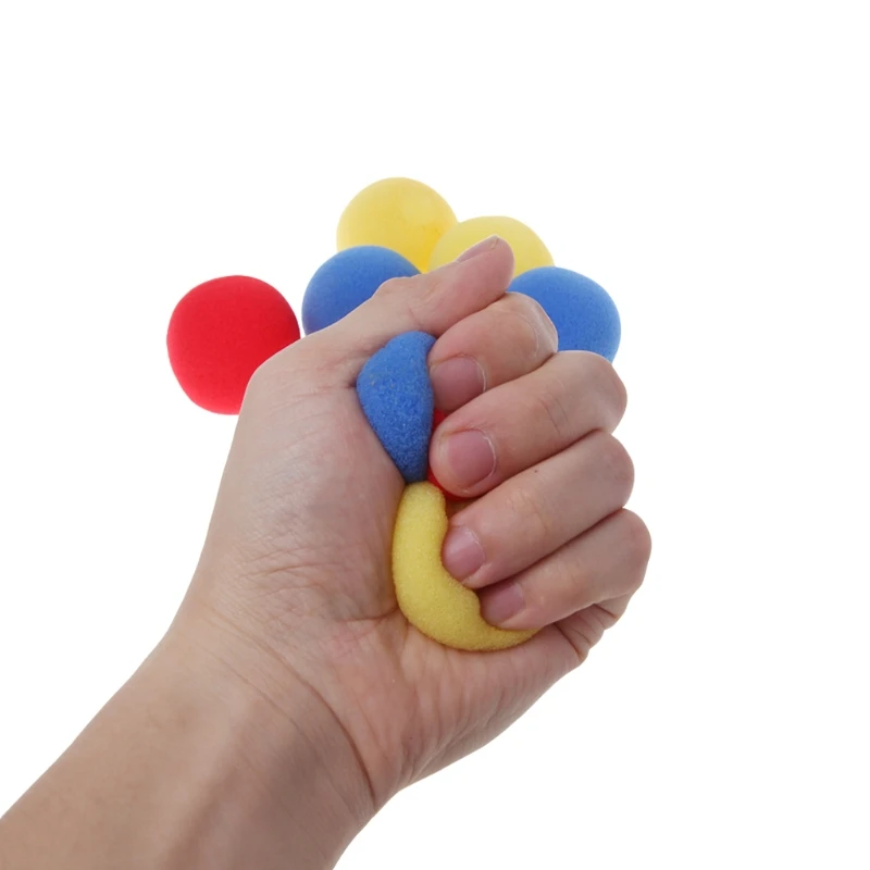 

20PCS 4.5cmFinger Magic Tricks Props Sponge Balls Street Classical Stage Tricks