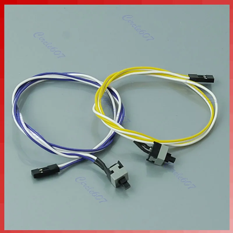 2020 Новый Los PC Настольный компьютер ATX источник питания сброс кабеля Шнур