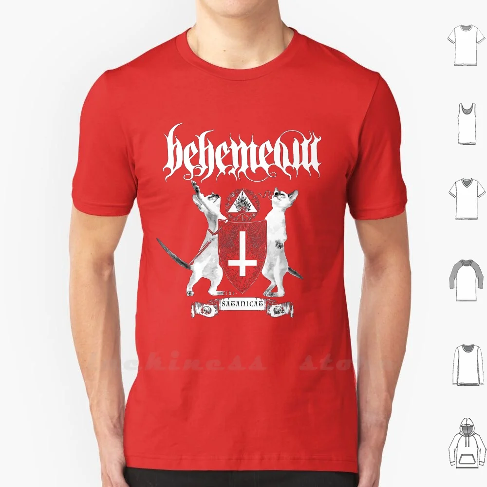 

Behemeow T Shirt Men Women Teenage 6Xl Behemeow Dark Lord Cat Heavy Metal Death Metal Metal Cats Kitten Funny Cat Cats