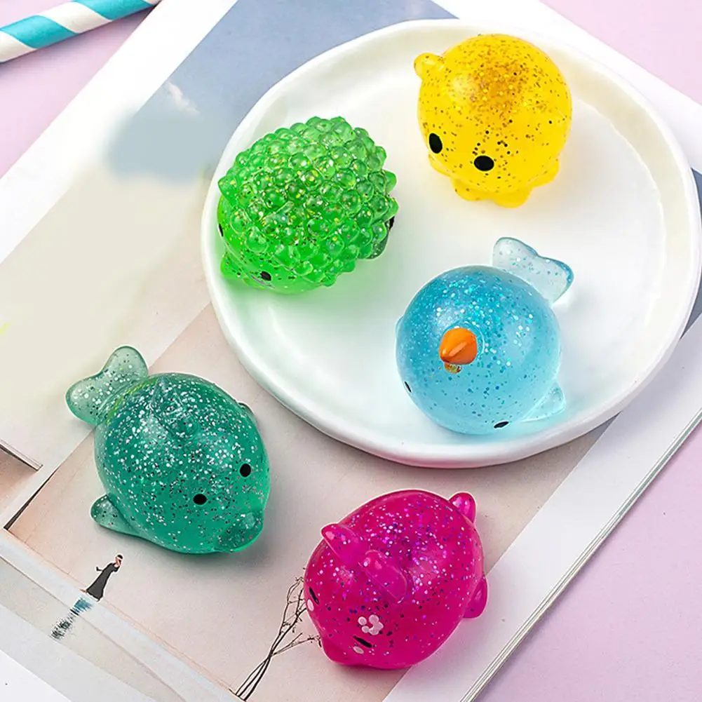 Большая мягкая игрушка-антистресс Mochi милые животные мяч-антистресс | Игрушки и