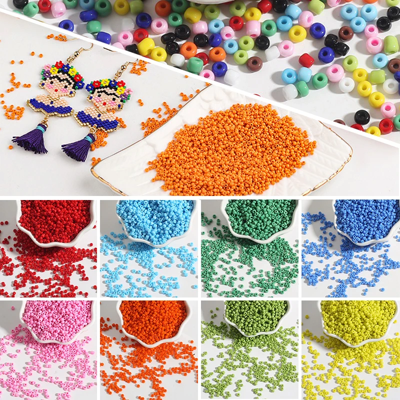 

150-1000pcs 2/3/4mm Charm Czech Glass Seed Beads DIY Bracelet Necklace Beads For Jewelry Making DIY Earring Necklace