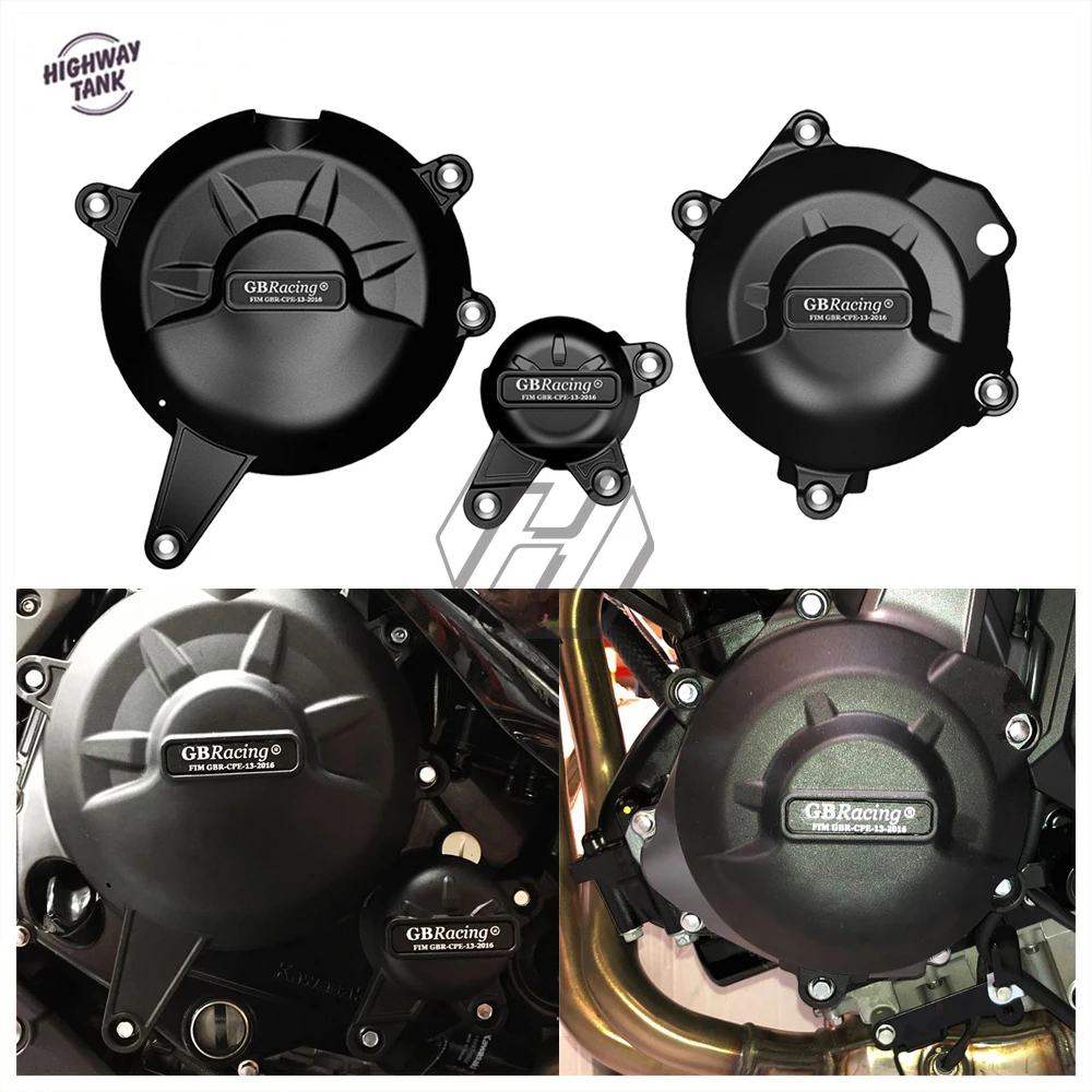 

Motorcycle Accessories Engine Cover Sets Case for GBracing for Kawasaki Z650 Ninja 650 2017-2021