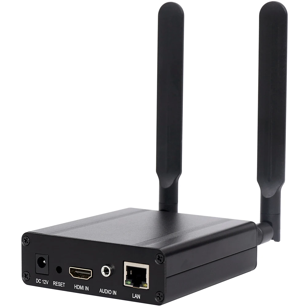 MPEG4 H.264 Wi Fi HDMI к IP видео передатчик HEVC H.265 потоковая трансляция в прямом эфире H264 H265