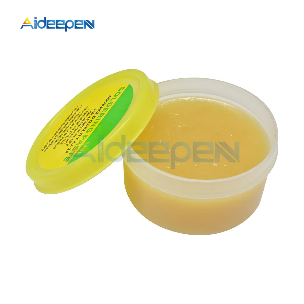 Флейта для пайки желтая флейта ремонта печатных плат 110 г|Сварочные флюсы| |