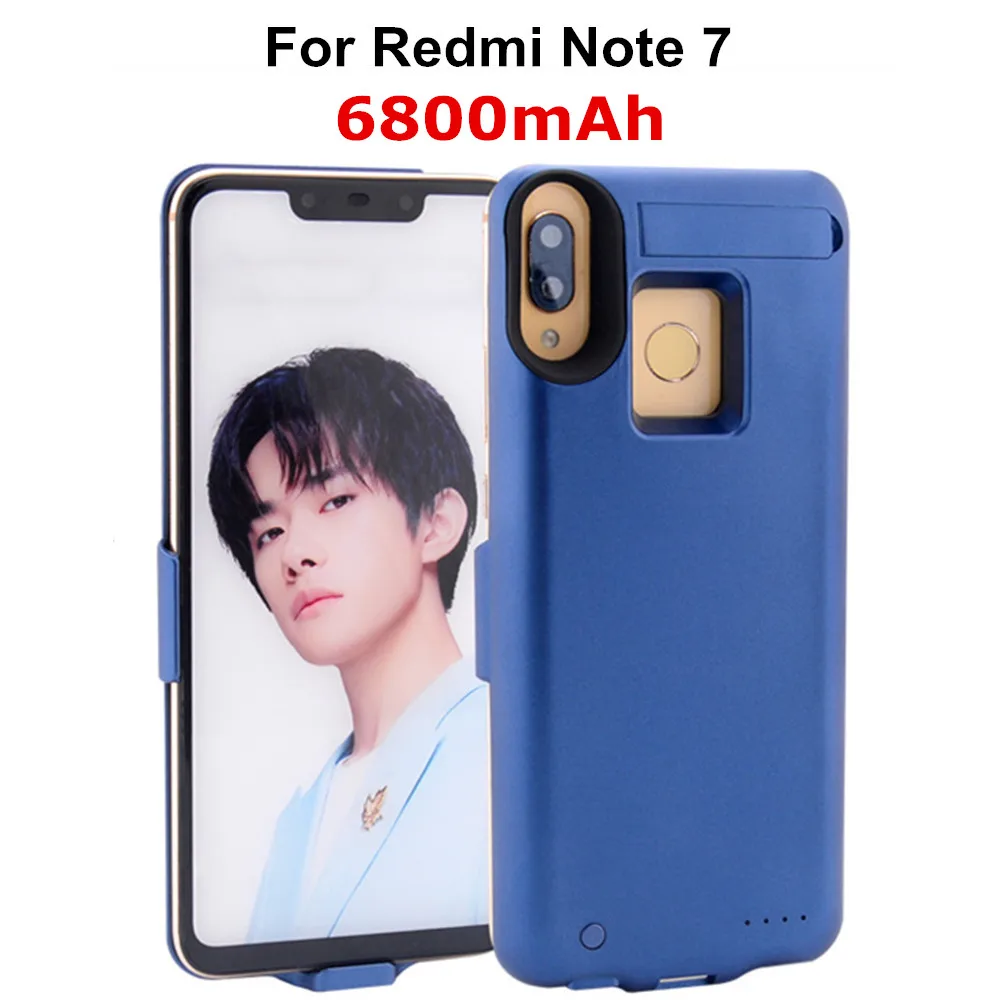 NTSPACE портативный внешний аккумулятор чехол для зарядки Xiaomi Redmi Note 7 Чехол