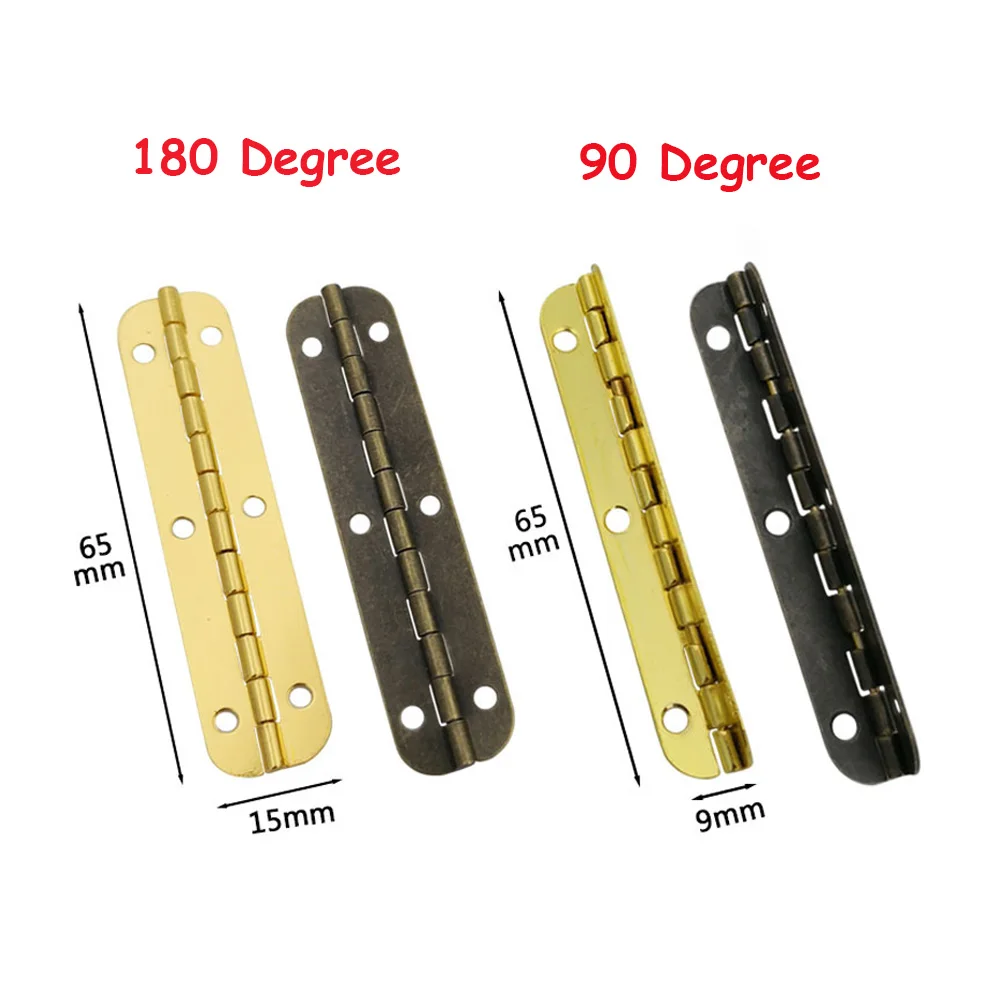 65 мм 90/180 градусов антикварная длинная складная деревянная коробка встроенный