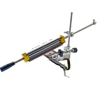 Маленькая точилка для ножей, система заточки с фиксированным углом, фотолампа с 4 точильными камнями, уличный инструмент для шлифовки